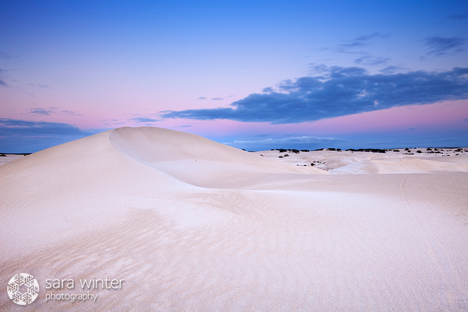 Pink Sand Dunes